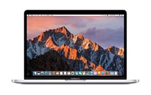 late 2016 apple macbook pro with 2.0ghz dual core intel core i5 (13 inch retina display, 8gb ram, 256gb) silver (renewed)
