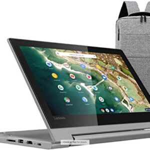 2021 Lenovo Chromebook Flex 11" 2-in-1 Convertible Laptop, 11.6-Inch HD Touch Screen, MediaTek MT8173C Quad-Core Processor, 4GB LPDDR3, 32GB eMMC, Webcam, Chrome OS /Legendary Accessories