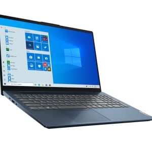 2022 Lenovo IdeaPad 5i Laptop - 15.6" FHD IPS Touchscreen - Intel i5-1135G7 4-Core - Iris Xe Graphics - 8GB DDR4 - 512GB SSD - WiFi 6 - Fingerprint Sensor - Backlit Keyboard - Windows 11 Home