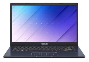 asus laptop l410 ultra thin laptop, 14” fhd -display, intel celeron n4020 -processor, 4gb -ram, 128gb storage, numberpad, windows 10 home in s mode, 1 year microsoft 365, star black, l410ma-ps04