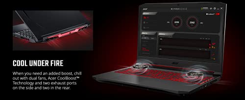 Acer Newest Nitro 5 Flagship Gaming Laptop: 17.3" FHD 144Hz IPS Display, Intel Gaming H 12-Core i5-12500H, 32GB RAM, 1TB SSD, 4GB RTX 3050, WiFi-6, Backlit-KYB, DTSX Audio, CoolTech, Win11, TF