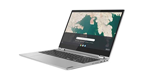 Lenovo Chromebook C340 2-in-1 Laptop, 15.6" FHD (1920 X 1080) Touchscreen Display, Intel Pentium Gold 4417U Processor, 4GB DDR4 RAM, 32GB SSD, Chrome OS, 81T90003US, Mineral Grey
