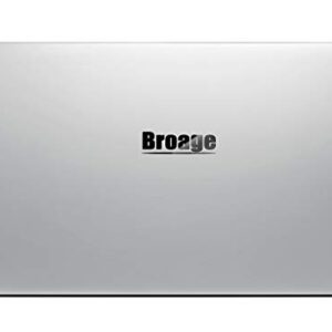 BROAGE 15.6" FHD Lightweight Laptop Computer, Intel Celeron N4020 up to 2.8GHz, 4GB RAM, 64GB eMMC, WiFi, Bluetooth, USB 3.0, HDMI, Webcam, Microphone, Silver, Windows 10 Home, Online Class Ready