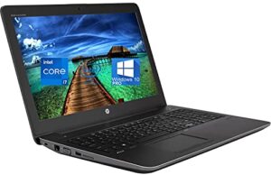 hp 15.6-inch zbook 15 g3 mobile workstation laptop – intel i7-6820hq – 32gb ram, 1tb nvme ssd ‘webcam, hdmi, vga, ac wi-fi, bluetooth, sd card – windows 10 pro (renewed)
