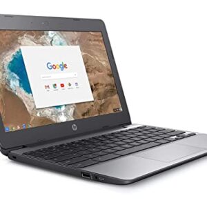 HP 2022 Chromebook 11.6" HD for Business and Student Laptop, Intel Celeron N3060 Processor, 4GB RAM, 48GB Storage(16GB eMMc+32GB MicroSD), Intel HD Graphics, Gray, Chrome OS