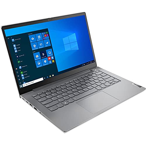 2021 Lenovo ThinkBook 14 Gen 2, 11th gen Intel i7-1165G7, 512GB SSD, 8GB DDR4 RAM, 14" FHD (1920 x 1080) IPS, Anti-Glare, Thunderbolt 4, Win 10 Pro - Mineral Grey