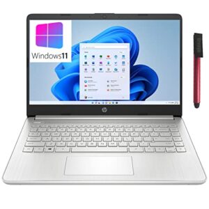 hp 2022 newest 14 14″ fhd laptop computer, intel quad-core i7-1195g7 up to 5.0ghz, 12gb ddr4 ram, 512gb pcie ssd, wifi 6, bluetooth 5.0, backlit keyboard, windows 11, broag 64gb flash stylus