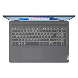 Lenovo 2023 Flex 5 16" 2.5K WQXGA (2560 x 1600) 2-in-1 Touchscreen Laptop, 12th Gen Intel 10-Core i7-1255U, 16GB RAM, 512GB PCIe SSD, Backlit KB, Fingerprint, WiFi 6, BT 5.0, Windows 11, w/Battery