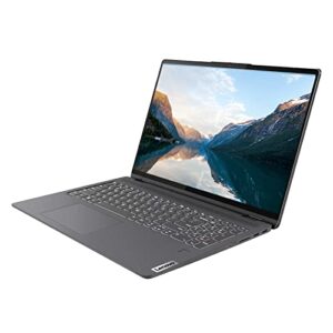 Lenovo 2023 Flex 5 16" 2.5K WQXGA (2560 x 1600) 2-in-1 Touchscreen Laptop, 12th Gen Intel 10-Core i7-1255U, 16GB RAM, 512GB PCIe SSD, Backlit KB, Fingerprint, WiFi 6, BT 5.0, Windows 11, w/Battery