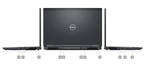 Dell Precision M7730 Laptop, 17.3" FHD (1920x1080) Non-Touch, Intel Core 8th Gen i7-8850H, 32GB (2x16GB) RAM, 1 TB SSD, NVIDIA Quadro P3200, Windows 10 Pro (Renewed)