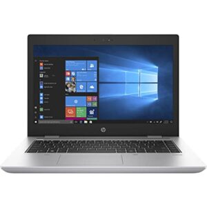 hp probook 640 g4, 3xj66ut, 14-inch hd laptop with intel quad-core i5-8350u up to 3.6ghz, 8gb ddr4, 256gb ssd, wifi, bt, microsd, win10-pro 64 (renewed)