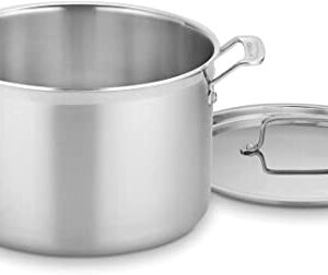 Cuisinart MCP66-28N MultiClad Pro Stainless 12-Quart Skillet, Stockpot w/Cover