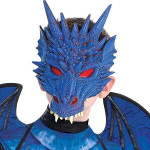 amscan Beastly Blue Dragon Costume - Boys Large 12-14, 1 Pc