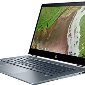 HP Chromebook x360 14-14" FHD Touch - Core i3-8130u - 8GB - 64GB eMMC - White and Blue