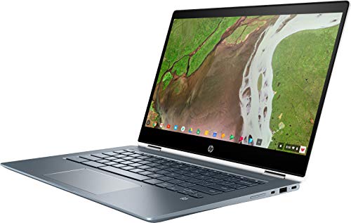 HP Chromebook x360 14-14" FHD Touch - Core i3-8130u - 8GB - 64GB eMMC - White and Blue