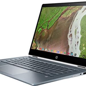 HP Chromebook x360 14-14" FHD Touch - Core i3-8130u - 8GB - 64GB eMMC - White and Blue