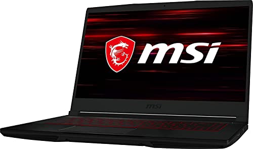 Newest 2022 MSI GF63 Gaming Laptop, 15.6'' Full HD Display, Intel Core i5-10500H Processor, 32GB RAM, 1TB SSD, NVIDIA GeForce GTX 1650 Graphics, Backlit Keyboard, Windows 10 Home, Black