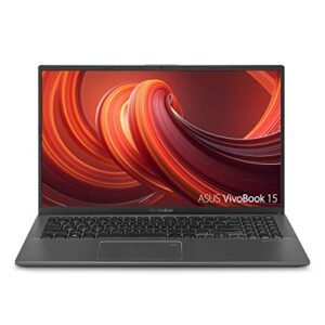 asus vivobook 15 thin and light laptop, 15.6” fhd, intel i5-1035g1 cpu, 8gb ram, 512gb ssd, backlit kb, fingerprint, windows 10, slate gray, f512ja-as54 (renewed)