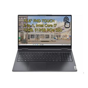 lenovo yoga 7i 15.6″ fhd(1920×1080) ips 2-in-1 touch laptop, fingerprint reader, intel core i7-1165g7 processor up to 2.8ghz, 4 cores, 12gb ram, 512gb pcie ssd, bluetooth, win 11, gray, eat cloth