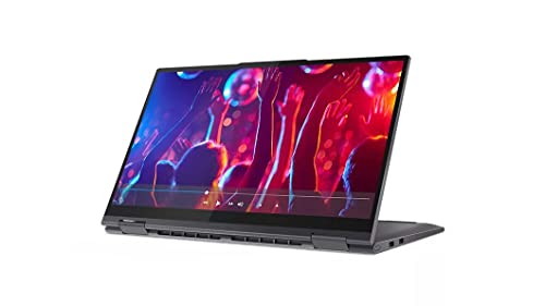 Lenovo Yoga 7i 15.6" FHD(1920x1080) IPS 2-in-1 Touch Laptop, Fingerprint Reader, Intel Core i7-1165G7 Processor up to 2.8GHz, 4 Cores, 12GB RAM, 512GB PCIe SSD, Bluetooth, Win 11, Gray, EAT Cloth