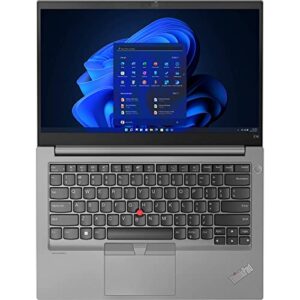 Lenovo ThinkPad E14 Gen 4 Home & Business Laptop 14.0" Full HD Display (AMD Ryzen 5 5625U 6-Core, 8GB RAM, 256GB SSD, AMD Radeon,WiFi 6, Bluetooth 5.1, Webcam, HDMI, Win 10 Pro) with Hub