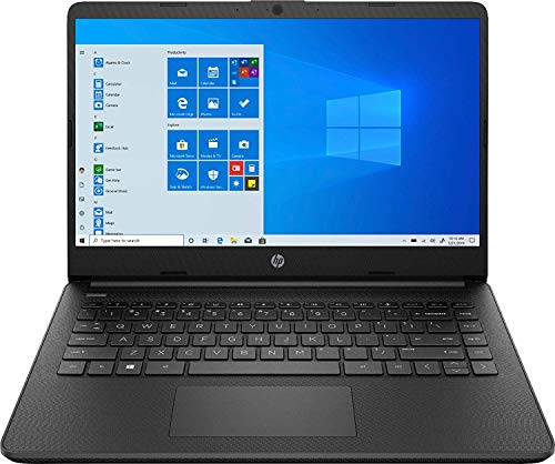 Newest HP Stream 14" HD SVA Laptop Computer, Intel Celeron N4000 Processor, 16GB RAM, 320GB Space(64GB eMMC+256GB MSD), Office 365, HDMI, Bluetooth, Windows 10, Black, AllyFlex MP, Online Class Ready