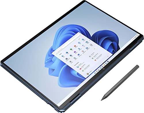 HP Spectre x360 Convertible Laptop - 16-f0013dx Intel Core i7-11390H 5.0 GHz, Iris Xe Graphics 16 GB 512 PCIe NVMe 16.0-3K+ (3072x1920) Touch W11H Nocturne Blue, 16-16.99 inches