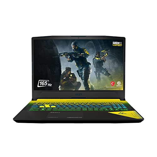 MSI Rainbow 6 Special EdiTion Crosshair15 15.6" QHD 165Hz Gaming Laptop: Intel Core i7-12700H RTX 3070 16GB 1TB NVMe SSD, Type-C USB 3.2, Cooler Boost 5, Win11 Home: Multi-Color Gradient B12UGZ-050