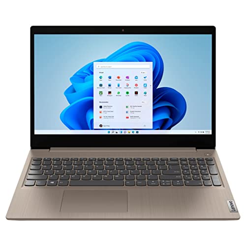 Lenovo IdeaPad 3 Touch Screen Laptop, 15.6" HD Touchscreen Display, 11th Gen Core i3-1115G4, 8GB DDR4 RAM, 256GB PCIe SSD, WiFi 6, HDMI, SD Card Reader, Keypad, Webcam, Almond, Win 11