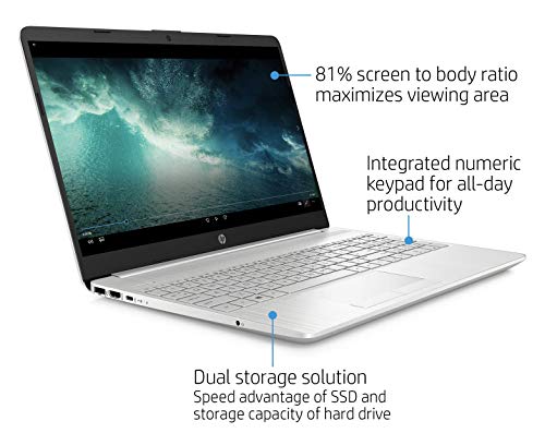 2021 HP Flagship 15.6” HD Laptop Computer, AMD Ryzen 3 3250U up to 3.5GHz (Beat Intel i5-7200U), 16GB RAM, 128GB SSD+1TB HDD, HD Webcam,Remote Work,WiFi, Bluetooth 4.2, HDMI, Win10 S, w/Marxsol Cables