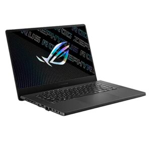 ASUS ROG Zephyrus G15 Gaming Laptop, 15.6" 165Hz QHD Screen, AMD Ryzen 9 5900HS, NVIDIA GeForce RTX 3060, 16GB RAM, 1TB PCIe SSD, RGB Backlit Keyboard, Fingerprint Reader, HDIM, Windows 11 Home