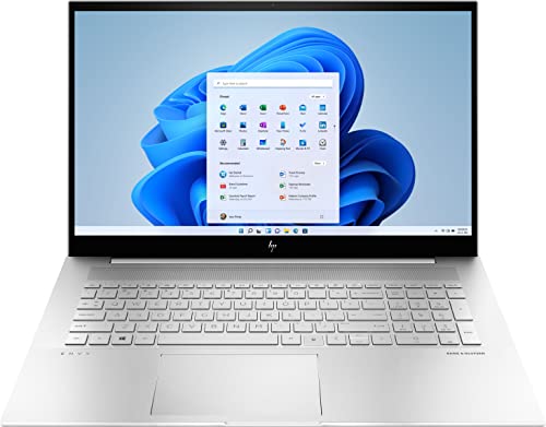 2022 HP Envy Laptop 17.3" FHD IPS Touchscreen 10-Core 12th Intel i7-1255U Iris Xe Graphics 64GB DDR4 2TB SSD Thunderbolt 4 Wi-Fi 6E Backlit Keyboard w/ FP Reader Windows 11 and 32GB USB Thumb Drive