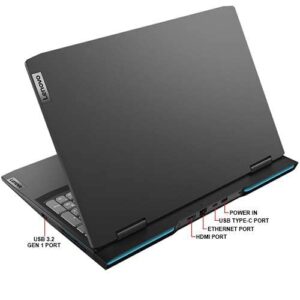 Lenovo 2023 IdeaPad Gaming 3 15.6" 120Hz FHD IPS Laptop 14-Core Intel i7-12700H 32GB RAM 1TB NVMe SSD NVIDIA GeForce RTX 3050 Ti 4GB GDDR6 HDMI2.0 USB-C WiFi AX RJ45 Backlit Windows 11 Pro w/RE USB