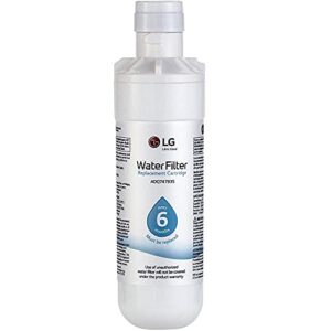 lg lt1000p – 6 month / 200 gallon capacity replacement refrigerator water filter (nsf42, nsf53, and nsf401) adq74793501, adq75795105, or agf80300704 , white
