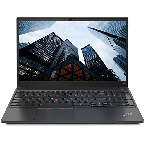 Lenovo ThinkPad E15 Gen2 Business Laptop, 15.6" Full HD Touchscreen, Intel Core i7-1165G7 Processor, 32GB RAM, 1TB SSD, Backlit Keyboard, Wi-Fi 6, Fingerprint Reader, Windows 11 Professional, Black