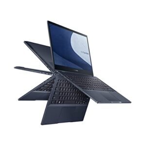 asus expertbook b5 thin & light flip business laptop, 14” fhd, intel core i7-1195g7, 1tb ssd, 32gb ram, all day battery, enterprise-grade video conference, numberpad, win 11 pro, b5402fea-xs77t