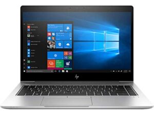 hp elitebook 840 g6 business 14″ fhd laptop computer, intel core i5-8265u, 16gb ddr4 ram, 256gb ssd, fingerprint, backlit keyboard, windows 10 pro (renewed)