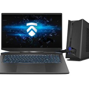 Eluktronics Prometheus XVII (2022) 17.3" Liquid Cooled Gaming Laptop: Intel Core i7-12700H, NVIDIA RTX 3070 Ti, Thunderbolt 4, 1TB PCIe Gen 4 SSD, 16GB DDR5 RAM, Win 11 Home, 17.3 QHD 240Hz Notebook