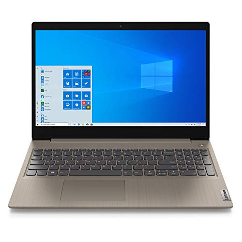 Lenovo 2020 IdeaPad 3 15.6" Full HD Laptop, AMD Ryzen 5 3500U Quad-Core Processor, 8GB Memory, 256GB SSD, Vega 8 Graphics, Webcam, WiFi, Windows 10, Almond, Google Classroom Compatible