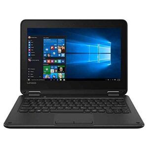 lenovo 2019 new 300e flagship 2-in-1 business laptop/tablet, 11.6″ hd ips touchscreen, intel celeron quad-core n3450 up to 2.2ghz, 4gb ddr4, 64gb emmc, windows 10 s/pro, choose flash drive