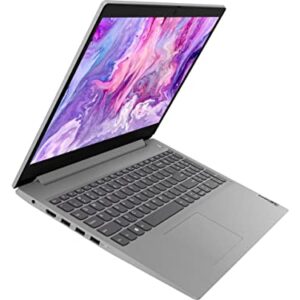 Lenovo 15 Laptop, 11th Generation Intel Core i3-1115G4, 8GB RAM, 256GB SSD, 15.6-inch HD Touch Screen Display, Windows 11, 802.11ac, Bluetooth, HDMI, Platinum Grey, W/ Silmarils Accessories
