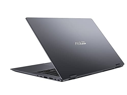 ASUS VivoBook Flip 14 Thin and Light 2-in-1 Laptop, 14 FHD Touch, Intel Core i3 Processor, 4GB RAM, 128GB SSD, Wifi, Webcam, Bluetooth, HDMI, Fingerprint, Windows 10 S (Renewed)