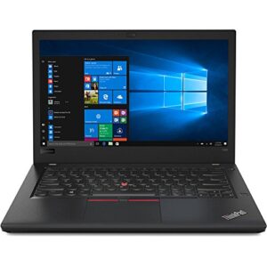 Lenovo ThinkPad T480 Business Laptop: Core i7-8550U, 8GB RAM, 256GB SSD, 14inch Full HD Display, Backlit Keyboard, Windows 10 (Renewed)