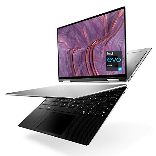 Dell 9310 XPS 2 in 1 Convertible, 13.4 Inch FHD+ Touchscreen Laptop, Intel Core i7-1165G7, 32GB 4267MHz LPDDR4x RAM, 512GB SSD, Intel Iris Xe Graphics, Windows 10 Home - Platinum Silver