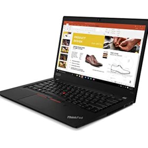 Lenovo ThinkPad T14 Gen 1 20S00039US 14" Notebook - Full HD - 1920 x 1080 - Intel Core i5 (10th Gen) i5-10210U Quad-core (4 Core) 1.60 GHz - 16 GB RAM - 256 GB SSD - Black - Win 10 Pro (Renewed)