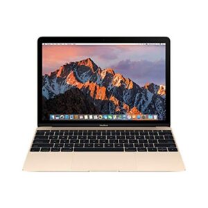 apple macbook mk4n2ll/a 12in laptop with retina display 512 gb, gold – (renewed)