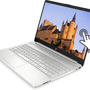 HP 2021 Latest Pavilion 15.6 FHD Touchscreen Laptop Computer, 10th Gen Intel Quard-Core i7-1065G7, 802.11AC, Webcam, Bluetooth, Windows 10, Silver, CUE Accessories (16GB DDR4, 1TB SSD)