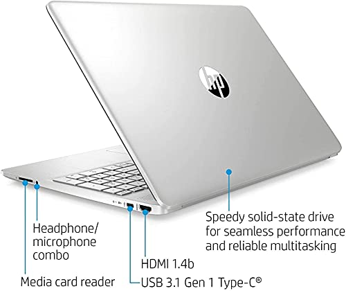 HP 2021 Latest Pavilion 15.6 FHD Touchscreen Laptop Computer, 10th Gen Intel Quard-Core i7-1065G7, 802.11AC, Webcam, Bluetooth, Windows 10, Silver, CUE Accessories (16GB DDR4, 1TB SSD)