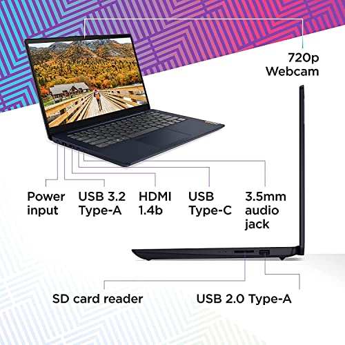 Lenovo IdeaPad Laptop, 14.0" FHD IPS Display, AMD Ryzen 5 5500U (Beats i7-1265U), 20GB RAM, 1TB SSD, AMD Radeon 7 Graphics, Backlit Keyboard, Fingerprint Reader, Long Battery Life, Windows 11 Home