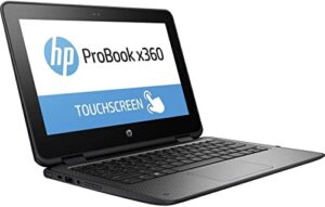 hp probook x360 11e g1 11.6″ touchscreen 2 in 1 notebook intel n4200 8gb ram 128gb ssd win 10 pro (renewed)